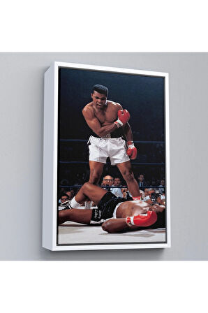 Ahşap Çerçeveli Muhammet Ali Nakavt Tablosu-7938