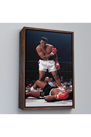 Ahşap Çerçeveli Muhammet Ali Nakavt Tablosu-7938