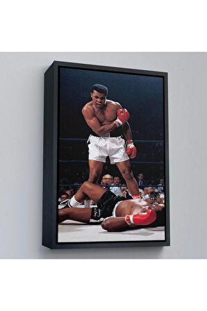 Ahşap Çerçeveli Muhammet Ali Nakavt Tablosu-7938