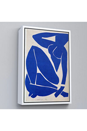 Ahşap Çerçeveli Henri Matisse - Blue Nude Tablo-8082
