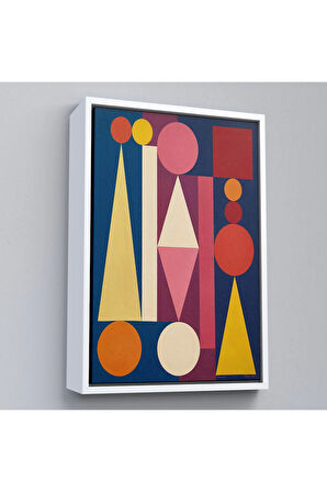 Ahşap Çerçeveli Auguste Herbin - Dimanche Tablo-8111