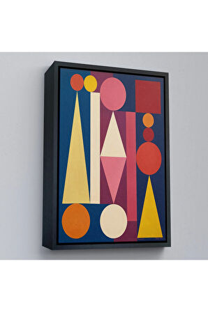 Ahşap Çerçeveli Auguste Herbin - Dimanche Tablo-8111