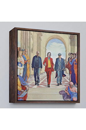 Ahşap Çerçeveli Favori Suçlular Tablosu-8310