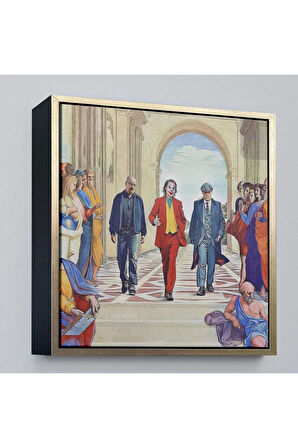 Ahşap Çerçeveli Favori Suçlular Tablosu-8310