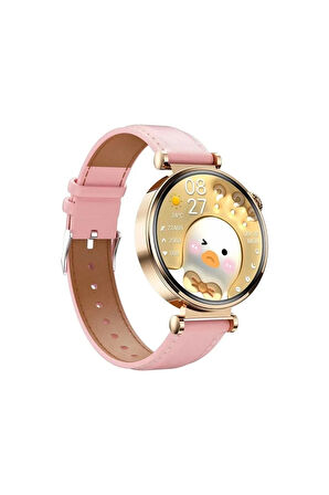 Watch Gt 4 Mini 42 Mm 3 Kordonlu Android Ve Ios Tüm Akıllı Telefonlar Ile Uyumlu Kadın Akıllı Saat