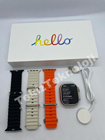 Hello Watch 3 Gri Akıllı Saat