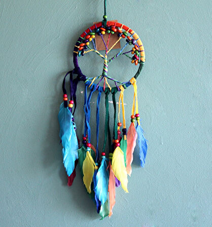 Rüya Kapanı Dream Catcher Hayat Ağacı Model 4