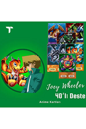 Yu-gi-oh! Joey Wheeler 40'lı Anime Deste
