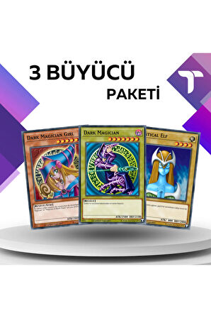 Yu-gi-oh! Türkçe 3 Büyücü Paketi