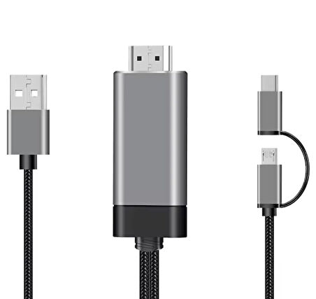 Skygo ZR775 Ld36 3 İn 1 Usb To Hdtv Cable Görüntü Aktarıcı