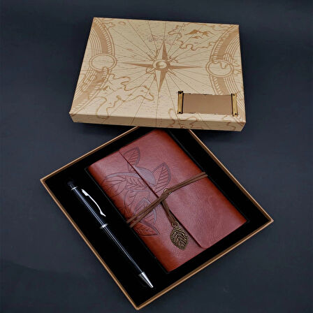 Defter ve Siyah Touchpen Kalem Seti