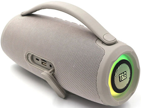 Usb Sd Kart Girişli Fm Radyolu Bluetoothlu Ledli Müzik kutusu Hoparlör TG418