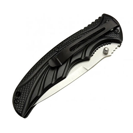 Handsome 451 Gri Kamp Çakı 21cm - Yarı Otomatik