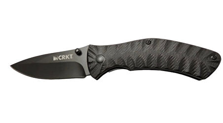 Crkt İncendor 2078 BK Siyah Kamp Çakı 17,5cm - Manuel, Plastik Sap
