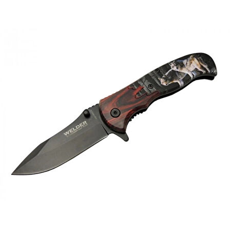 Kurtlu Çakı 20 cm Yarı Otomatik