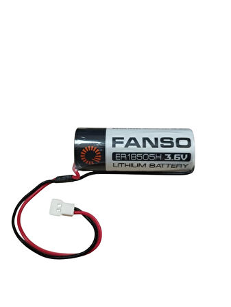 ER18505H Kablolu Konnektörlü (51005-2P) 3.6V Lithium Pil (Li-SOCL2)