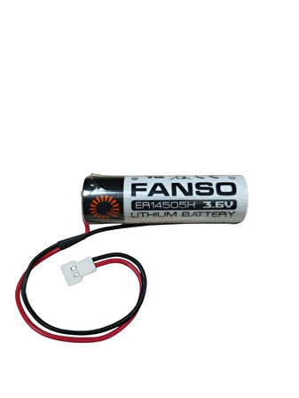 ER14505H Kablolu Konnektörlü (51005-2P) 3.6V Lithium Pil (Li-SOCL2)