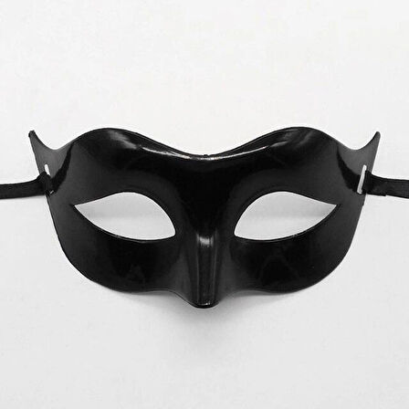 Siyah Renk Masquerade Kostüm Partisi Venedik Balo Maskesi