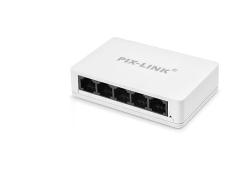 Gigabit Ethernet Switch 5 Port - Beyaz LV-GS05