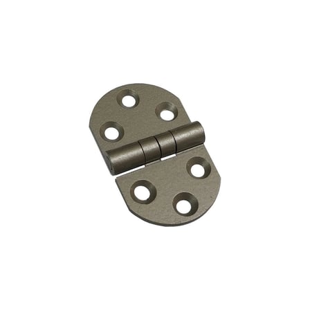 Alüminyum Oval Menteşe 20x49mm 20 Adet (Yönsüz, Şık, Hafif)