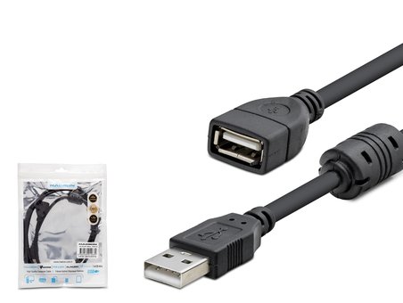 USB Uzatma Kablosu 1.5 M (HDX7533Si̇yah)