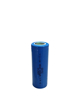3.7V Li-ion 18500 2000 mAh 1C Şarjlı Pil