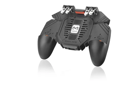 Telefon Tutuculu Mobil Gamepad (4 Buton, Soğutucu Fan, 4000 Mah, Siyah AK77-2)