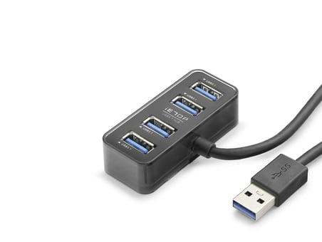 4 Port 5 Gbps Usb Type-c 3.1 Gen1 Hub  (Siyah - HDX7055)