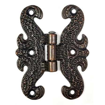 Büyük Boy Kelebek Menteşe 68x53 mm - (1 Adet, Antik Bakır)