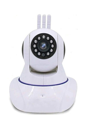 Gece Görüşlü Hd 360 Derece Wifi Ip Kamera Bebek Kamerası