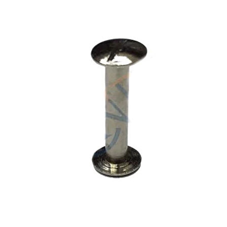 Cilt Menü, Katalog, Kartela Vidası, 9 Mm - Nikel, 100 Adet