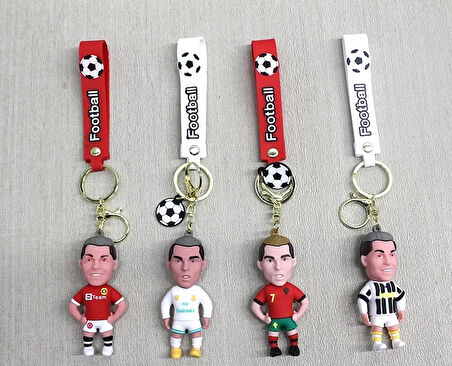 Ronaldo Silikon Anahtarlık Alk4254