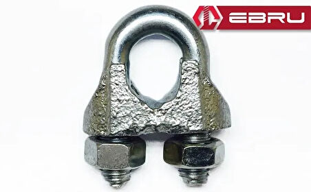 Çelik Halat Bağlama, Düğüm, Klemens 10 Mm - 2 Adet