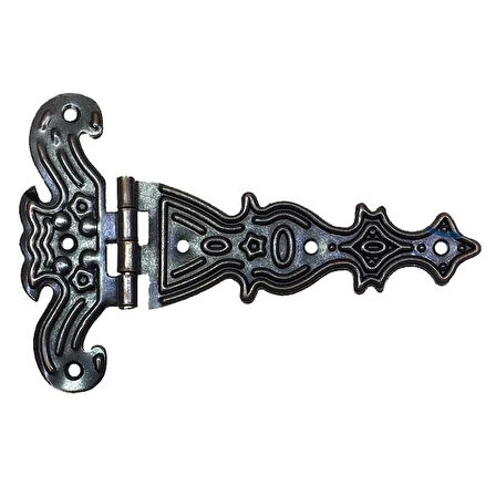 Dekoratif, Sac Tek Kuyruklu Menteşe - 40x68 Mm, Küçük, Eskitme, 100 Adet