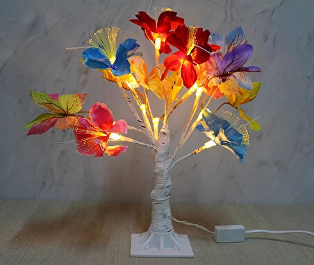 Dekoratif Ledli Çiçek Alk1731