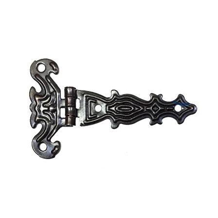 Dekoratif, Sac Tek Kuyruklu Menteşe - 40x68 Mm, Küçük, Eskitme, 1 Adet