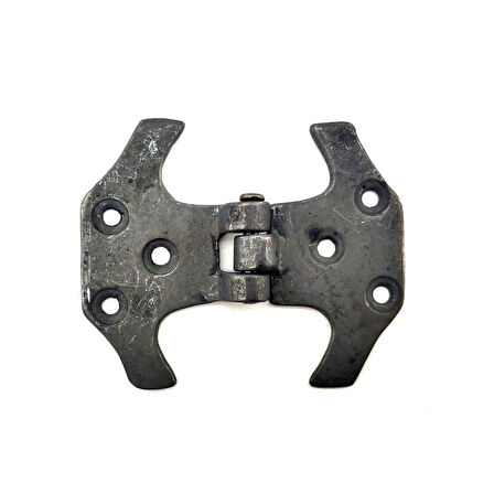 Antika Tarz Dekoratif Pirinç Fit Menteşe - 67 Mm, Oksit