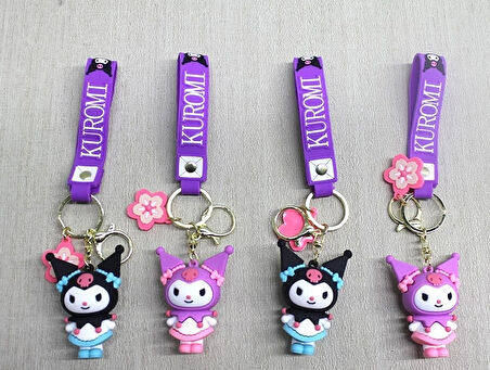 Kuromi Silikon Anahtarlık Alk4259