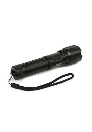 Ps-1600 Süper Parlak Led Zoomlu 5 Mod Su Geçirmez Profesyonel Kamp Bekçi Avcı Feneri