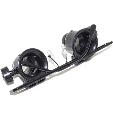 Gözlük Model Çıft Led Aydınlatma ,saat Onarımı Için Harika Büyüteç