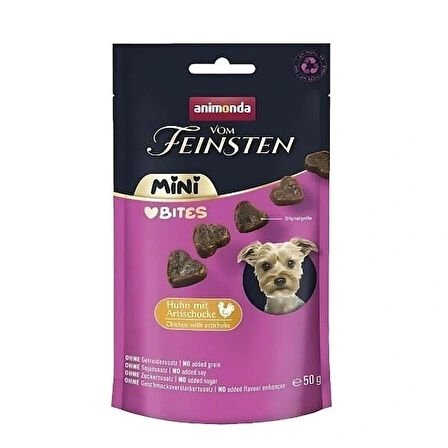 Animonda Vom Feinsten Tavuk Etli Mini Irk Yetişkin Köpek Ödül Maması 1 Adet 50 Gr