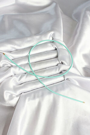 Mıknatıslı Turkuaz Renk Sarmal Kadın Bileklik