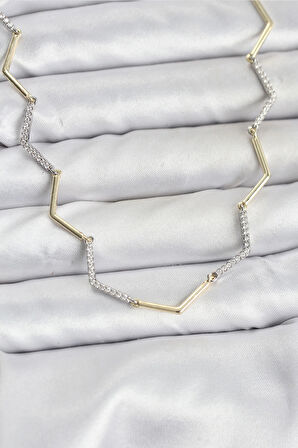 VIP Seri Zikzak Model Kadın Kolye