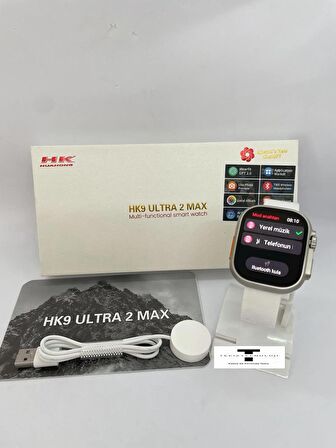 Hk9 Ultra 2 Max 2 Gb Dahili Hafıza/chat Gpt/3d Animasyonlu Gen 4 Amoled Watch Ultra 2 Akıllı Saat