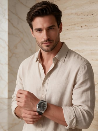Lee Cooper Siyah Silikon Kayış Siyah Kadran 40 mm Yuvarlak Erkek Kol Saati, Bileklik Hediyeli