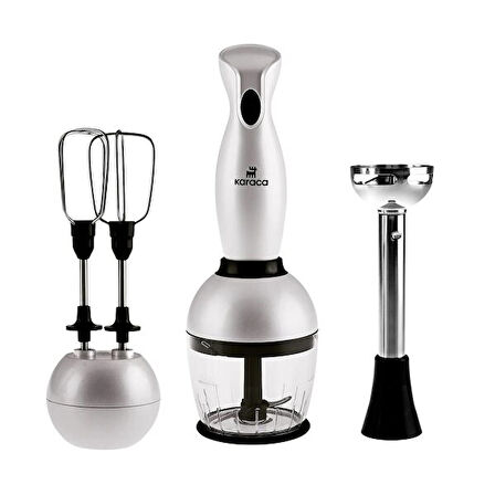 Karaca Pro-Midi Plus Pearl White 1000 W Blender Seti