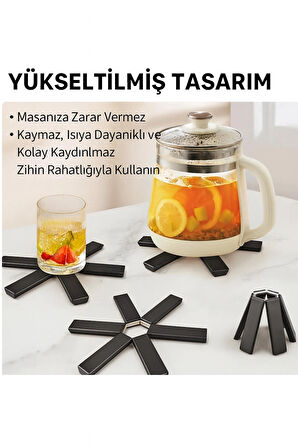 Katlanabilir Isıya Dayanıklı Masa Üstü Nihale – Pratik ve Şık Tasarım