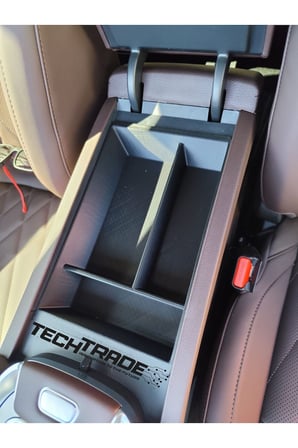 Chery Tiggo 7 Prestige ve Tiggo 7 Pro Max (2026) Kolçak Organizer-3 Bölmeli Siyah