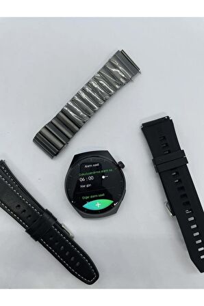 Haino Teko Watch 4 Pro RW32 Curved Amoled Ekran 3 Kordon Akıllı Saat