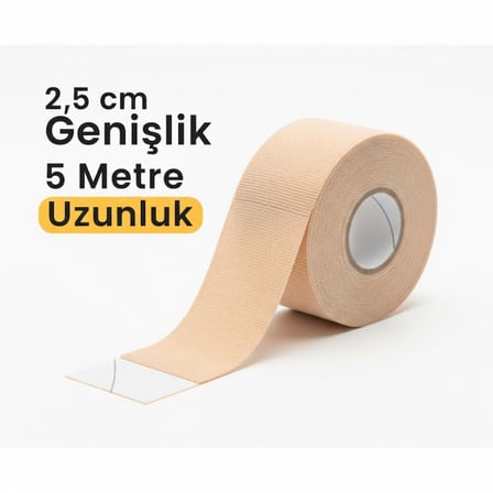 Ayakkabı Vurma Önleyici Rulo Bant 2.5 cm X 5 m